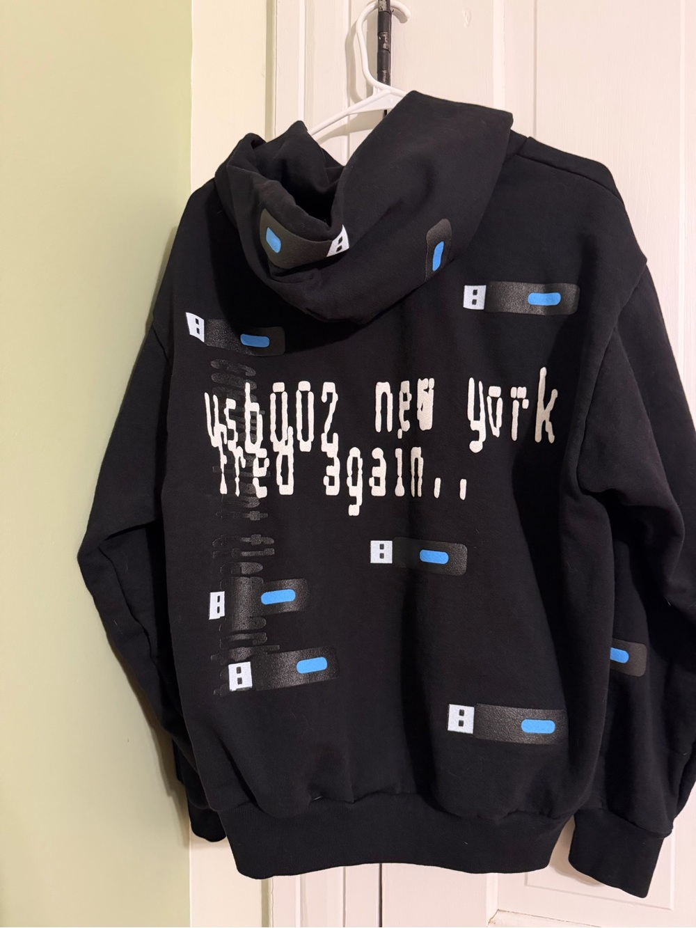 Fred Again… USB002 Tour New York Hooded Sweatshirt - Medium